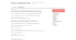 Desktop Screenshot of blog-ecommerce.es